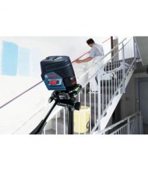 Bosch Нивелир лазерный GCL2-50C+RM2 до 20м, ±0.3мм/м, 4AAx1.5В, IP54, чехол, мишень, кейс, 0.6кг
