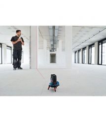Bosch Нивелир лазерный GCL2-50C+RM2 до 20м, ±0.3мм/м, 4AAx1.5В, IP54, чехол, мишень, кейс, 0.6кг