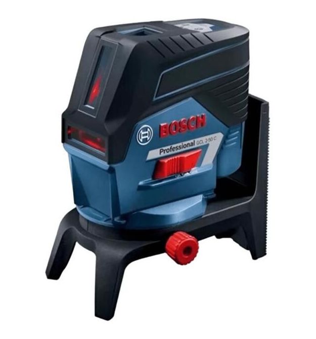 Bosch Нивелир лазерный GCL2-50C+RM2+BT150 до 10м, ±0.3мм/м, 4AAx1.5В, IP54, штатив, чехол, мишень, 0.6кг