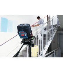 Bosch Нивелир лазерный GCL2-50C+RM2+BT150 до 10м, ±0.3мм/м, 4AAx1.5В, IP54, штатив, чехол, мишень, 0.6кг