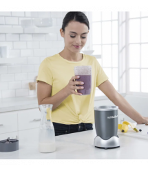 Kenwood Блендер Nutribullet стационарный, 600Вт, чаша-700мл, серебристо-черный