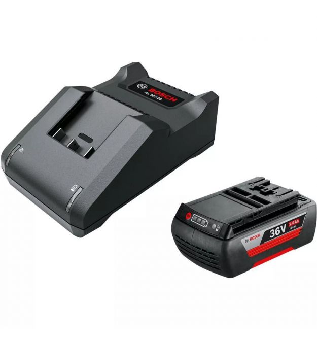 Bosch Набор аккумуляторов и зарядных устройств GBA 36V 2.0Ah, ЗП AL 36V-20