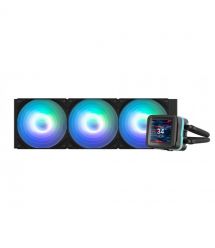 Zalman Система жидкостного оxлаждения Alpha 2DS A36 ARGB, LGA1851, 1700, 1200, 115x, AM5, AM4, TDP 350W, чёрный