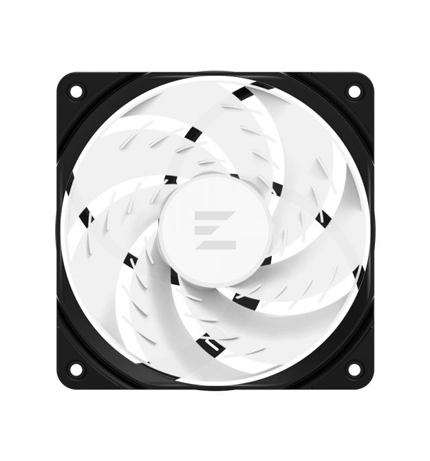 Zalman Корпусный вентилятор AF120R ARGB 120мм, 800-1500rpm, 4pin, PWM, 3pin+5VARGB, 24,3dBa, чёрный
