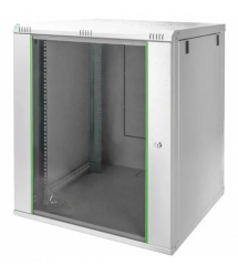 Digitus Шкаф 19", 16U, Wall Mounting Dynamic Basic, 600x600 мм, 60кг максимально, серый