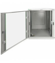 Digitus Шкаф 19", 16U, Wall Mounting Dynamic Basic, 600x600 мм, 60кг максимально, серый