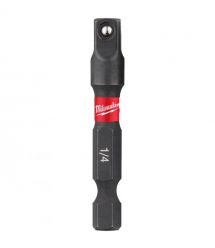 Milwaukee Переходник ShW, с 1/4' Hex на 1/4'' квадрат, для торцевых головок