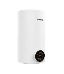 Bosch Водонагреватель электр. круглый слим Tronic 4000T, 30л, 1,5кВт, сухой тэн, вертикальный монтаж, электр. упр-ние, A, белый