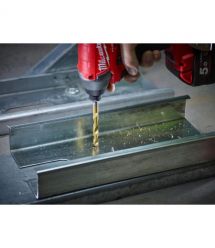 Milwaukee Набор сверл по металлу RedHEX Shockwave HSS-TiN, 19шт, 2-10мм, кейс
