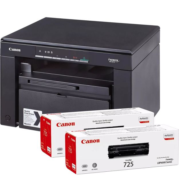 Canon i-SENSYS MF3010 (бандл с 2-мя картриджами)