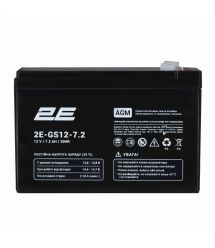 2E Аккумуляторная батарея GS, 12В, 7.2А•час, AGM