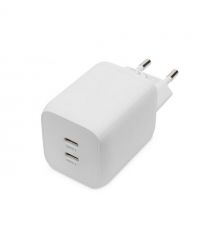 Digitus Зарядное устройство 2хUSB-C, 65W, GaN