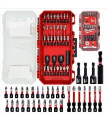 Milwaukee Биты Shockwave, набор 35шт, кейс