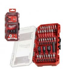Milwaukee Биты Shockwave, набор 35шт, кейс