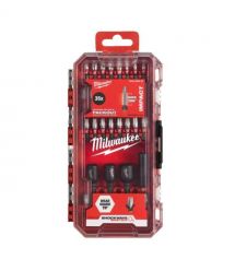 Milwaukee Биты Shockwave, набор 35шт, кейс