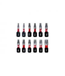 Milwaukee Биты Shockwave, набор 35шт, кейс