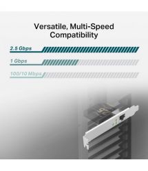 TP-Link Сетевая карта TX201 1x2.5GE, PCI Express x1