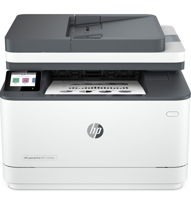 HP МФУ А4 ч/б HP LaserJet Pro 3103fdw c Wi-Fi