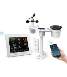 Sencor Метеостанция Sencor, внутр/наруж измерение, темп-ра, влажность, время,