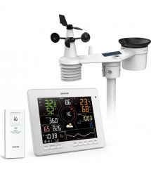 Sencor Метеостанция Sencor, внутр/наруж измерение, темп-ра, влажность, время,