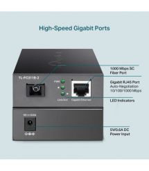 TP-Link Медиаконвертер FC311B-2 1xGE, 1x1000BASE-LX, SM, WDM, 2km, SC
