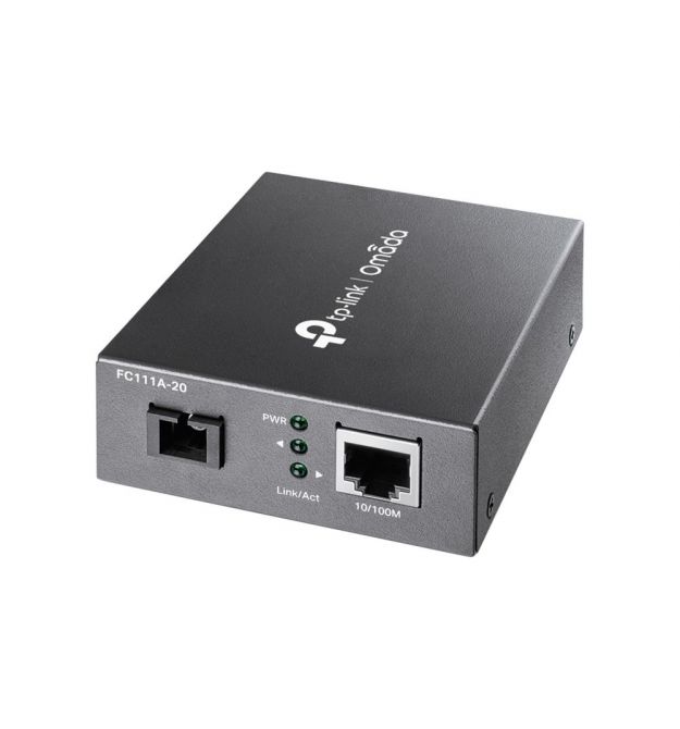 TP-Link Медиаконвертер FC111A-20 1xFE, 100Base-LX, SM, WDM, 20km, SC