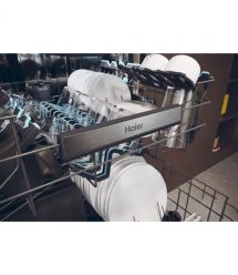 Haier Посудомоечная машина Haier встраиваемая, 16компл., A+++, 60см, дисплей, инвертор, 3я корзина, белый