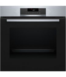 Bosch Духовой шкаф Bosch электрический, 71л, A+, дисплей, конвекция, пиролиз, телескопические направляющие, нержавейна