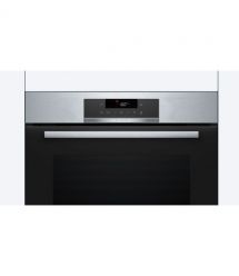 Bosch Духовой шкаф Bosch электрический, 71л, A+, дисплей, конвекция, пиролиз, телескопические направляющие, нержавейна