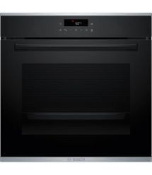 Bosch Духовой шкаф Bosch электрический, 71л, A+, дисплей, конвекция, пиролиз, телескопические направляющие, черный