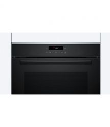 Bosch Духовой шкаф Bosch электрический, 71л, A+, дисплей, конвекция, пиролиз, телескопические направляющие, черный