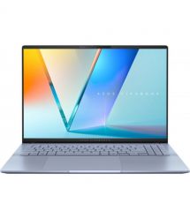 ASUS Ноутбук Vivobook S 16 S5606CA-RI142W 16" 3K OLED, Intel Ultra 7 255H, 32GB, F1TB, UMA, Win11, Голубой