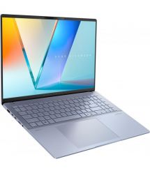 ASUS Ноутбук Vivobook S 16 S5606CA-RI142W 16" 3K OLED, Intel Ultra 7 255H, 32GB, F1TB, UMA, Win11, Голубой