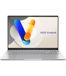 ASUS Ноутбук Vivobook S 16 M5606KA-RI010 16" 3K OLED, AMD AI 7 350, 16GB, F1TB, UMA, NoOS, Серебристый