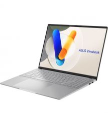 ASUS Ноутбук Vivobook S 16 M5606KA-RI010 16" 3K OLED, AMD AI 7 350, 16GB, F1TB, UMA, NoOS, Серебристый