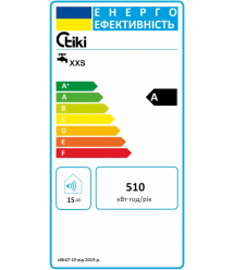 Tiki Водонагреватель GT15OMini 15 л, над мойкой, A, 700188