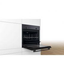 Bosch Духовой шкаф Bosch электрический, 66л, A, дисплей, конвекция, черный