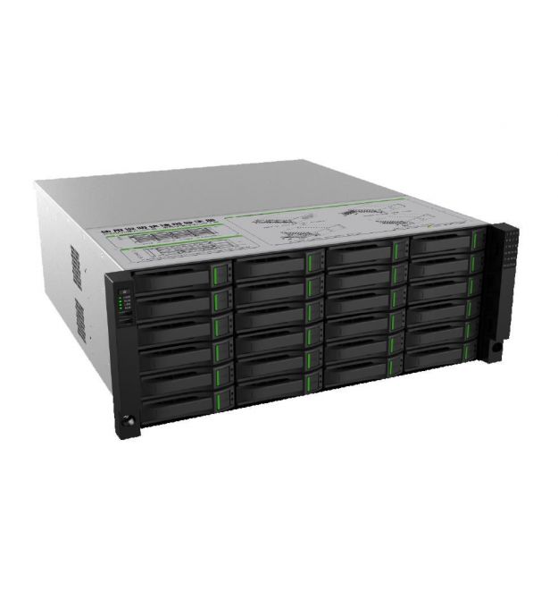 Відеореєстратор Tiandy TC-R324160 Spec:E/B/R/N/V4.1, 160ch, 24HDD, 4K, 4xRJ45, RPS