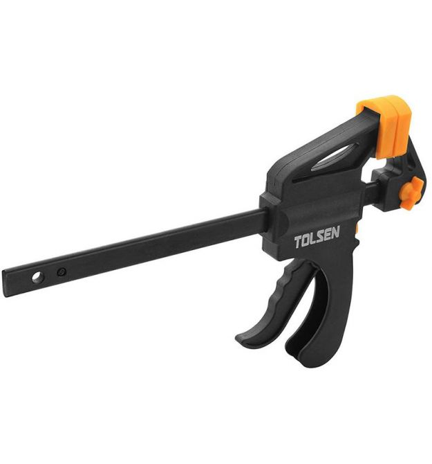 Tolsen Струбцина, автоматическая, 150мм