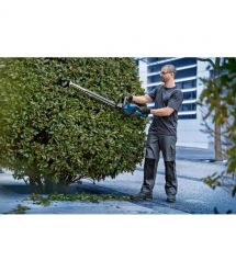 Bosch Кусторез аккумуляторный GHE 18V-60 18В 60мм шаг реза 23мм 2.3кг без АКБ и ЗП