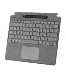 Microsoft Surface Клавиатура для планшета Surface Pro со стилусом Surface Pro Keyboard with Slim Pen, платиновая