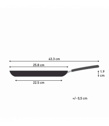 Tefal Сковорода для блинов So' Light, 25см, алюминий, бакелит, черный