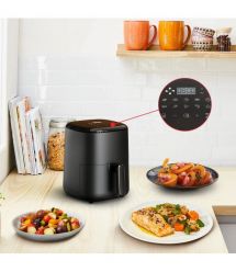 Tefal Мультипечь EasyFry Compact, 1300Вт, чаша-3л, сенсорное управл., пластик, черный