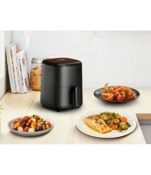 Tefal Мультипечь EasyFry Compact, 1300Вт, чаша-3л, сенсорное управл., пластик, черный