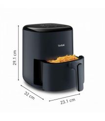 Tefal Мультипечь EasyFry Compact, 1300Вт, чаша-3л, сенсорное управл., пластик, темно-синий