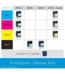 HP Принтер HP DesignJet T630 24" с Wi-Fi