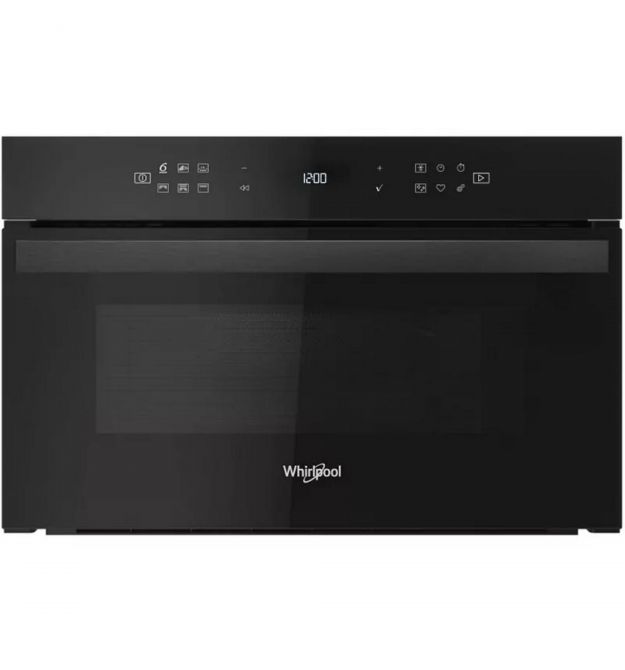 Whirlpool Микроволновая печь встраиваемая, 31л, электронное упр., 1000Вт, гриль, дисплей, черный
