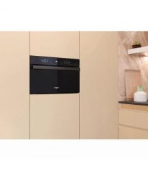 Whirlpool Микроволновая печь встраиваемая, 31л, электронное упр., 1000Вт, гриль, дисплей, черный
