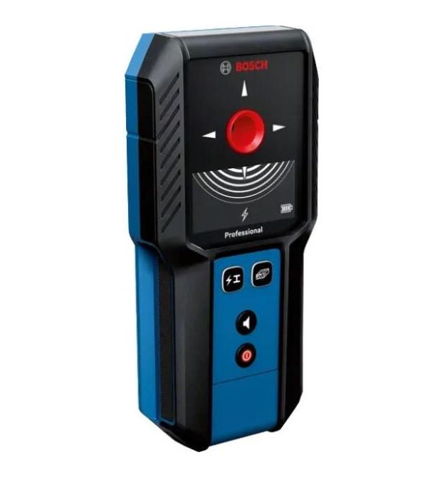Bosch Детектор аккумуляторный GMS 120-27 Professional до 120мм, 2ААх1.5В, IP54, чехол, 0.24кг