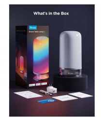 Govee Настольный светильник умный H6022 Table Lamp 2, RGBICWW, WI-FI/Bluetooth, белый